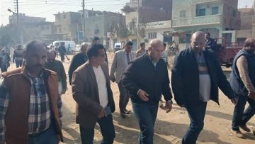 عاجل.. الشهابي يتابع ميدانيا المراحل النهائية لتشغيل محطة رفع الصرف الصحي الرئيسية بقرية دهشور