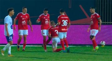 عاجل.. فيديو | بتصويبة رائعة.. عمر كمال يسجل هدف الأهلي الأول أمام المصرية للاتصالات