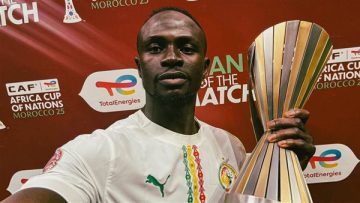 عاجل.. ساديو ماني يُعادل الرقم القياسي لمنتخب السنغال