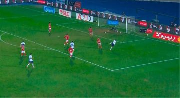 عاجل.. فيديو | مصطفى فوزي يسجل هدف المصرية للاتصالات الثاني أمام الأهلي