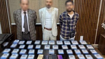 عاجل.. وزارة الداخلية تضبط 3 أشخاص يوزعون كروت بمحيط لجان المنيرة