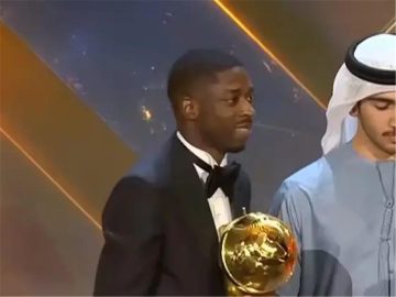 عاجل.. حفل جلوب سوكر.. ديمبلي عن جائزة أفضل لاعب في العالم: كنت أعلم أن فرصتي ستأتي