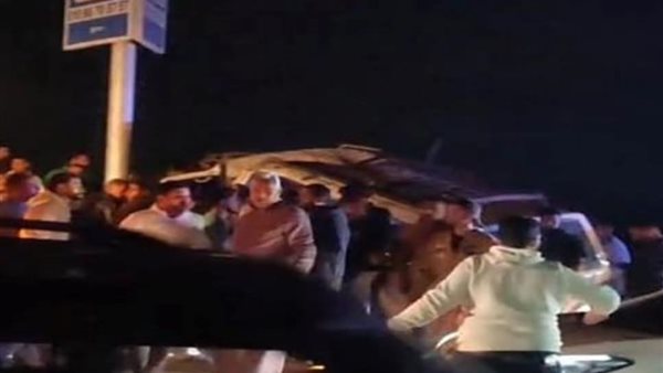 عاجل.. مأساة على طريق سبرباي – مول طنطا.. مصرع شخص وإصابة 5 في حادث ميكروباص