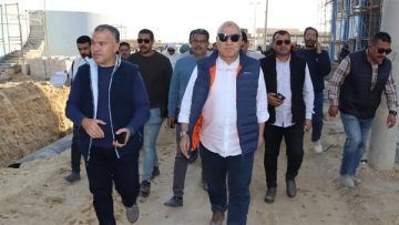 عاجل.. نائب رئيس الشركة القابضة ورئيس مياه الفيوم يتفقدان محطتي تنقية مياه قحافة والعزب الجديدة