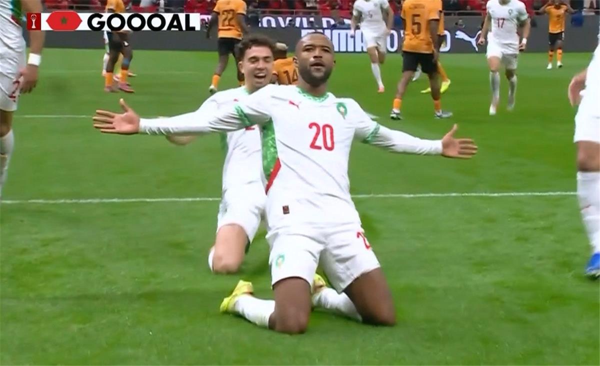 عاجل.. فيديو | أيوب الكعبي يسجل هدف المغرب الأول أمام زامبيا