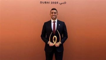 عاجل.. وزير الرياضة يهنئ البطل الأولمبي أحمد الجندي بعد تتويجه بجائزة أفضل رياضي عربي