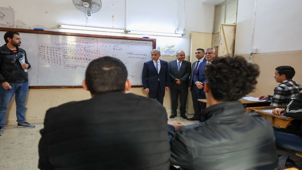 عاجل.. جعفر حسّان يأمر بتطوير مدرسة إربد الثانوية وصيانتها