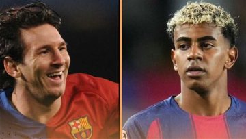 عاجل.. يامال يصل للهدف 40.. كيف يتفوق عليه ميسي في سباق الأرقام التاريخي؟