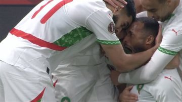 عاجل.. المغرب ينهي الشوط الأول متقدماً بهدفين على زامبيا