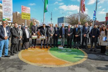 عاجل.. بالصور .. امانة عمّان تطلق مشروع إدارة النفايات الصلبة في سوق السلطان