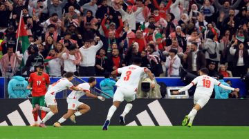 عاجل.. النشامى يتقدمون على المغرب بهدفين في نهائي كأس العرب