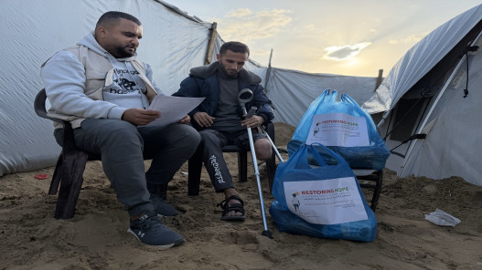 عاجل.. برنامج متكامل لتعزيز الصحة الغذائية لمبتوري الأطراف في غزة