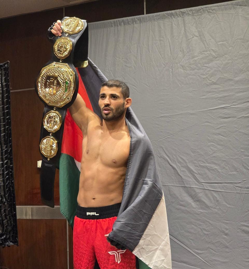 عاجل.. نورس ابزاخ يتوج بلقب دوري المقاتلين المحترفين