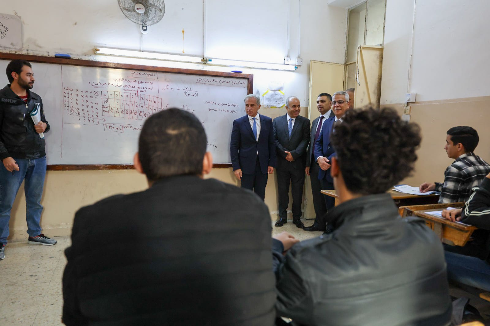 عاجل.. توسعة شاملة لمدرسة إربد الثانوية للبنين لتعزيز بيئة التعلم