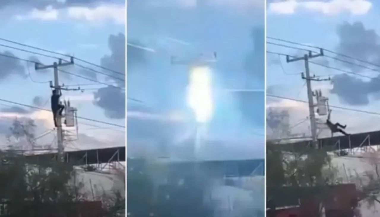 عاجل.. شاب يتعرض لحادث أثناء محاولة الفرار من الشرطة في ولاية نويفو ليون المكسيكية