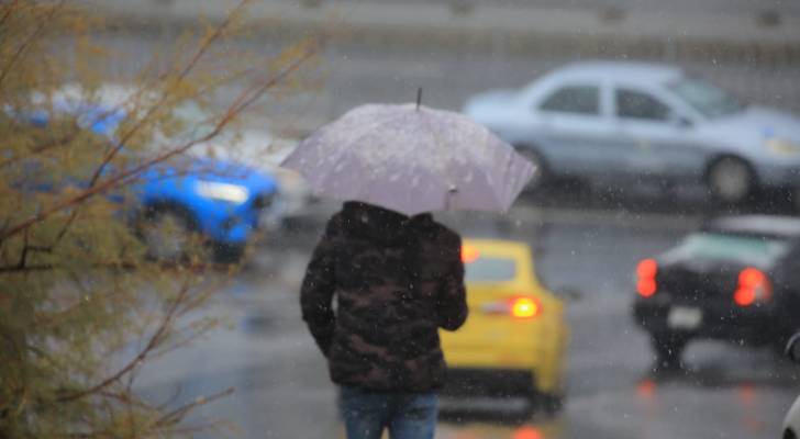 عاجل.. تأثّر الأردن بمنخفض جوي قوي وتسجيل كميات مطرية كبيرة