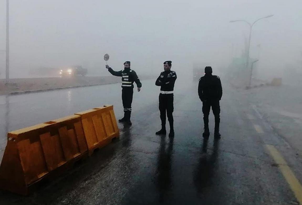 عاجل.. إصابة 9 أشخاص بحادث تصادم 7 مركبات على طريق العمري