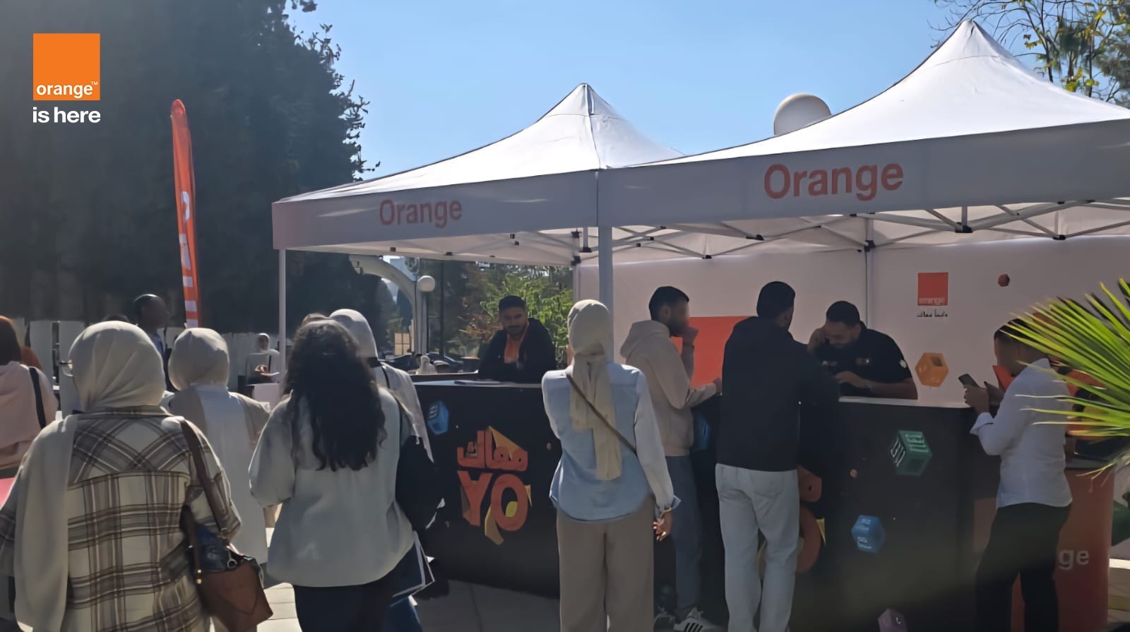 عاجل.. Orange Jordan continues supporting youth and wraps up the YO Ma’ak tour with interactive experiences at universities
