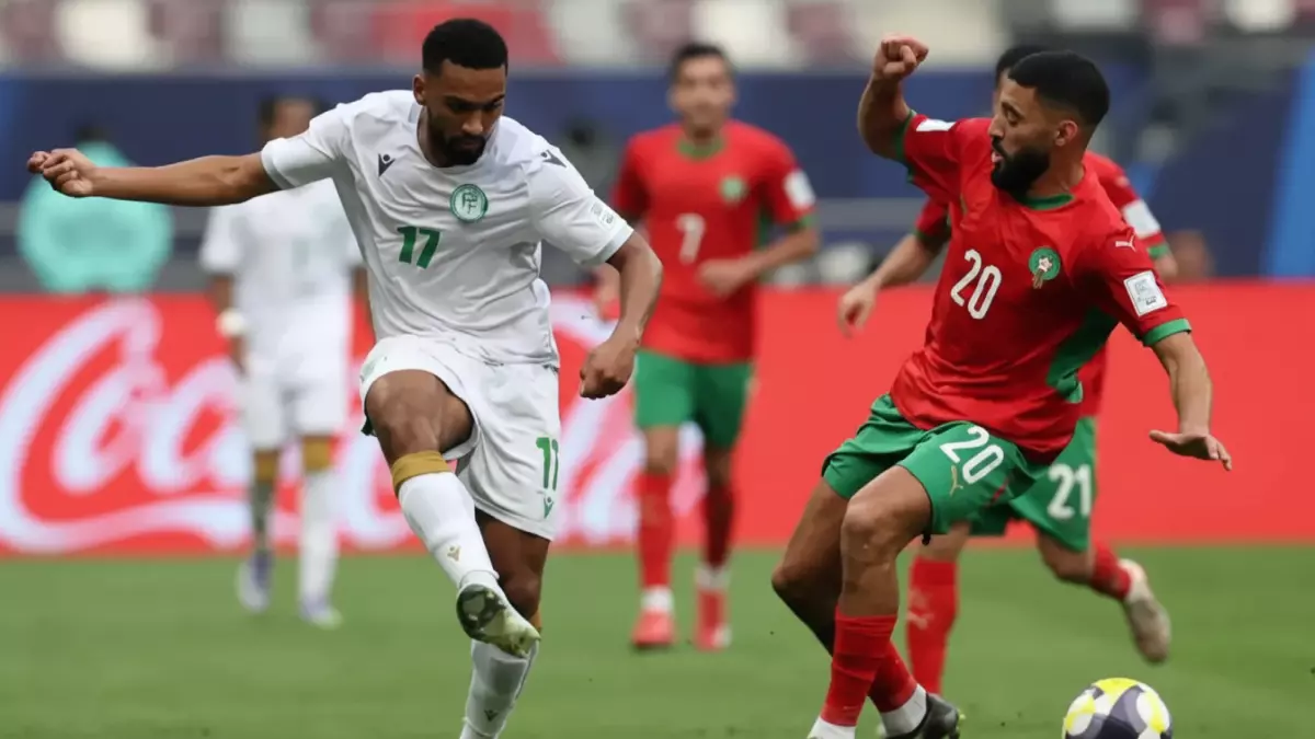 عاجل.. صادم: البركاوي يطيح بالأخضر ويهدي المغرب الصدارة التاريخية في كأس العرب!