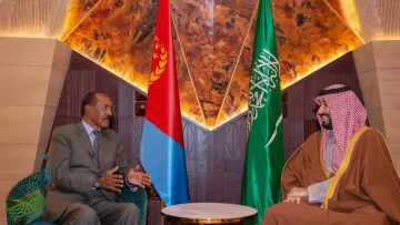 عاجل.. عاجل: ولي العهد السعودي يجري مباحثات سرية مع رئيس إريتريا… هل تُعيد السعودية رسم خريطة البحر الأحمر؟