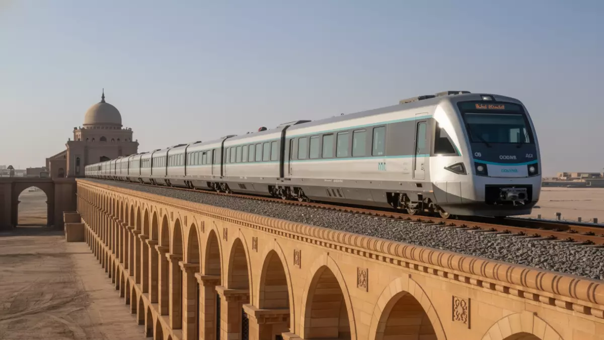 عاجل.. عاجل: السعودية تدشن قطار “حلم الصحراء” 5 نجوم – 66 راكب فقط في رحلة تاريخية عبر 1300 كم!