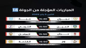 عاجل.. عاجل: الطقس يوقف كرة القدم السعودية… تأجيل 4 مباريات لأول مرة بسبب العواصف!