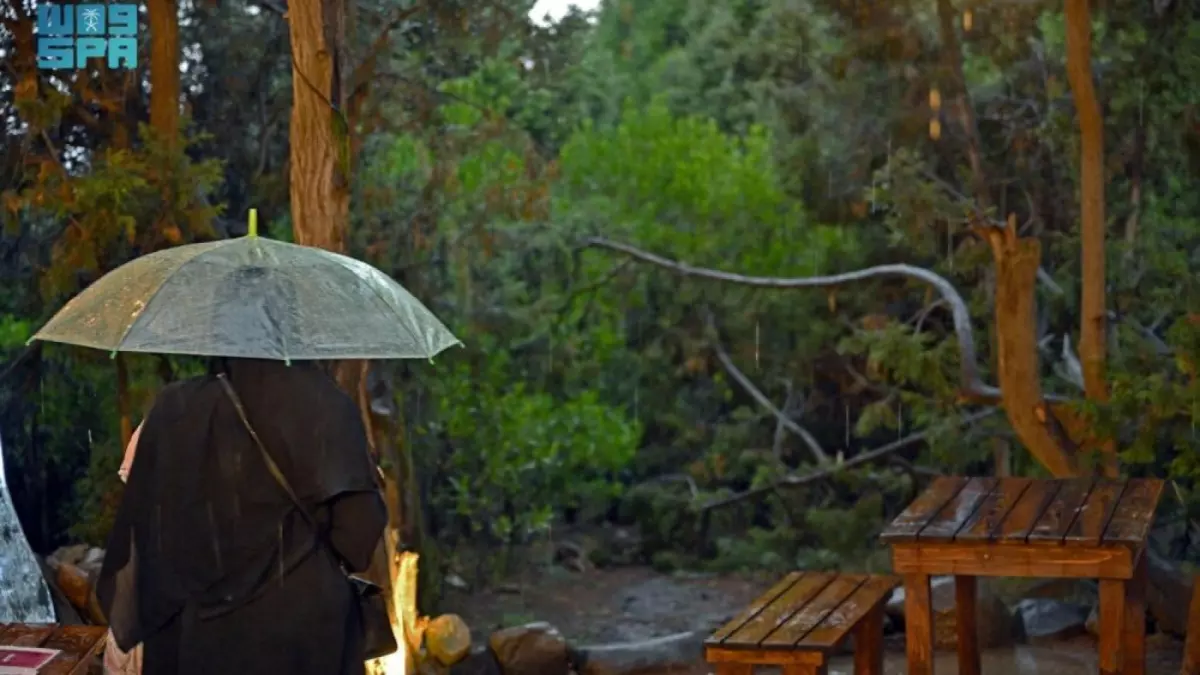 عاجل.. عاجل: عاصفة مطرية تجتاح السعودية… الخفجي تحطم الأرقام بـ 31 ملم في يوم واحد!