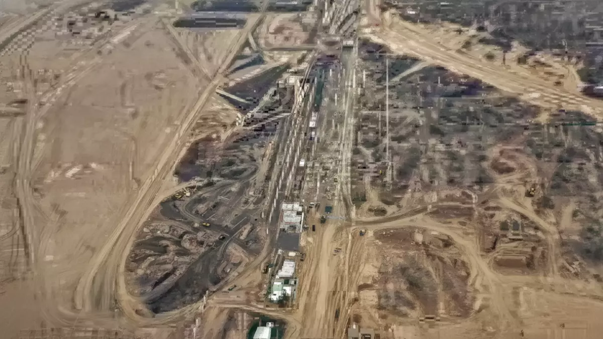 عاجل.. شاهد: 500 مليار دولار تحفر الصحراء… أول صور من داخل ذا لاين تكشف المعجزة التي تبنيها السعودية!