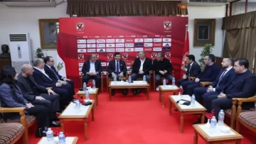 عاجل.. عاجل: وزير الرياضة يزور الأهلي شخصياً ويكشف سر الشركات الرائدة… رسالة خاصة للخطيب!