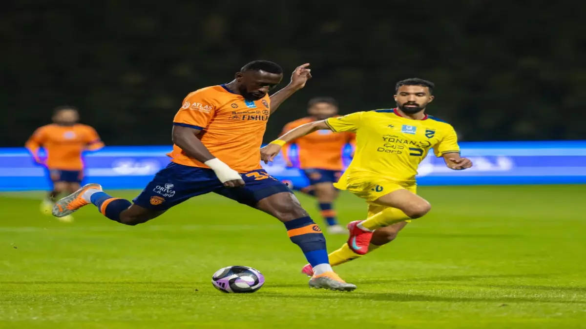 عاجل.. صادم: الفيحاء والحزم يُضيعان 7 فرص ذهبية في تعادل محبط – القوائم تحرم الجمهور من الأهداف!