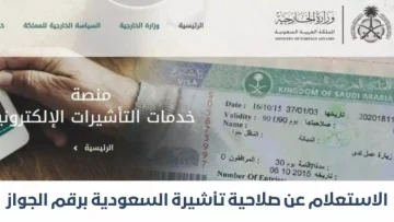 عاجل.. عاجل: الخارجية السعودية تكشف الطريقة السرية للاستعلام عن تأشيرتك خلال ثوانٍ – بدون زيارة أي مكتب!