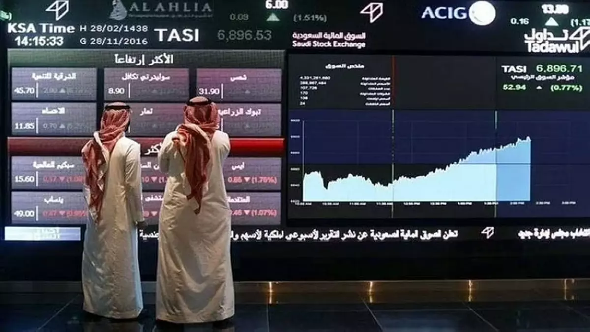 عاجل.. عاجل: البورصة السعودية تحقق طفرة تاريخية بـ 2.6 مليار ريال… 202 شركة ترتفع في يوم واحد!