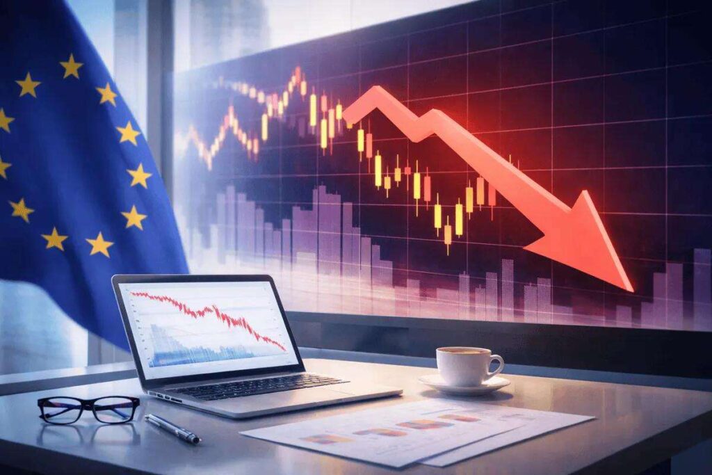 تراجع الأسهم الأوروبية مع بداية جلسة الجمعة وسط ضغوط التكنولوجيا وتصاعد التوترات الجيوسياسية