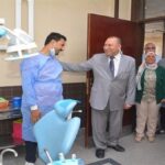 رئيس جامعة أسيوط الأهلية يدعم تطوير تدريب طب الأسنان