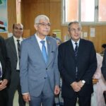 رئيس جامعة المنوفية يتفقد لجان امتحانات الفصل الدراسي الثاني بكلية التربية