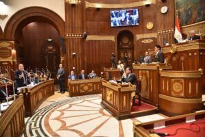 مجلس الشيوخ يناقش اقتراح النائب حازم الجندي بشأن آليات تنفيذ قرار تنظيم تراخيص الأنشطة الصناعية داخل الأحوزة العمرانية والكتل السكنية