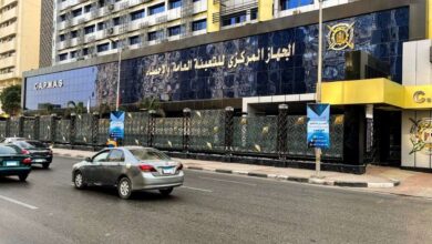 الإحصاء: تراجع معدل التضخم السنوي إلى 12.2% عن شهر يونيو 2026
