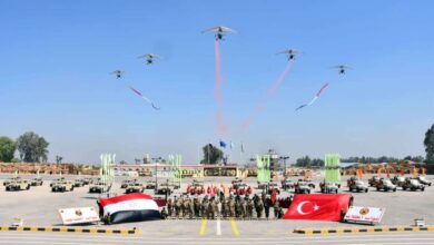 انطلاق فعاليات التدريب المصري التركي المشترك «العُقاب الذهبي - GOLDEN EAGLE»