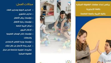 تنسيق الجامعات 2026.. تعرف على مميزات برنامج الطفولة المبكرة بجامعة العاصمة