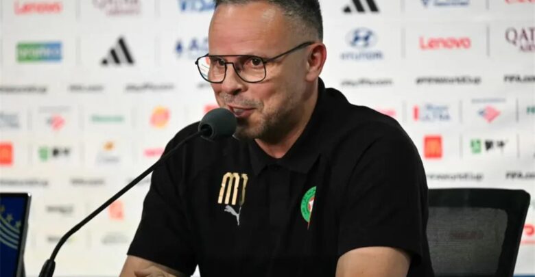 مدرب المغرب: نشعر بخيبة أمل بعد الخسارة أمام فرنسا.. وواجهنا سوء حظ خلال المباراة