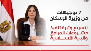 7 توجيهات من وزيرة الإسكان لتسريع وتيرة تنفيذ مشروعات المرافق والبنية الأساسية