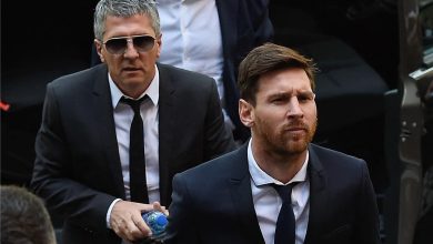 أول رد فعل من برشلونة بعد وفاة والد ميسي