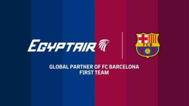 إنجاز غير مسبوق.. مصر للطيران توقع عقد شراكة مع نادي برشلونة الإسباني حتى موسم 2028/2029