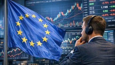 بالأرقام.. تراجع الأسهم الأوروبية خوفا من عودة الضغوط التضخمية