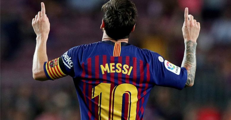 برشلونة يوجه رسالة إلى ميسي بعد اعتزاله اللعب مع الأرجنتين