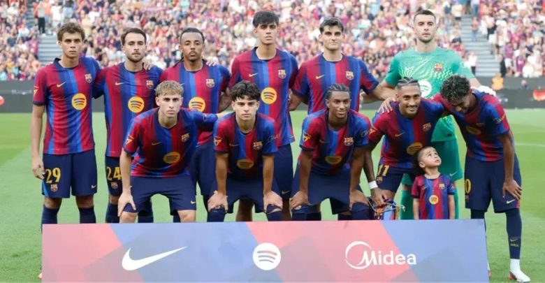 تشكيل برشلونة أمام أتلتيك بلباو في الدوري الإسباني.. موقف حمزة عبد الكريم