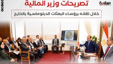 تصريحات وزير المالية خلال لقائه برؤساء البعثات الدبلوماسية بالخارج