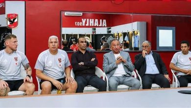 تفاصيل جلسة الخطيب وياسين منصور مع لاعبي الأهلي بعد الفوز على الشرقية إنبي