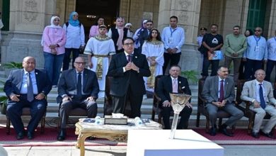 جامعة القاهرة تحتضن شعلة دورة الألعاب الإفريقية للجامعات 2026