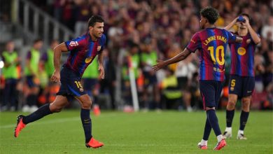رجل مباراة برشلونة وأتلتيك بلباو في الدوري الاسباني
